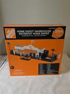 The Home Depot Warehouse Building-Blocks Set - Orange